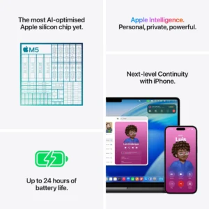 Apple MacBook Pro 14-inch with M5 Chip, 1TB/16GB (Space Black) - Image 8