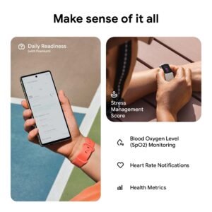 Fitbit Charge 6 Fitness Tracker (Porcelain/Silver Aluminium) - Image 6