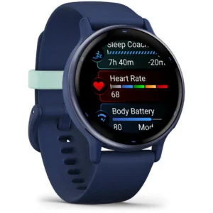 Garmin VivoActive 5 Smart Watch (Blue/Blue Metallic) - Image 2