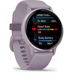 Garmin VivoActive 5 Smart Watch (Orchid/Orchid Metallic) - Image 2