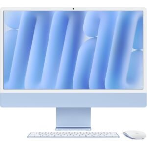 Apple iMac with Retina 4.5K Display 24-inch, M4 Chip 8-core 256GB/16GB (Blue) [2024] - Image 1
