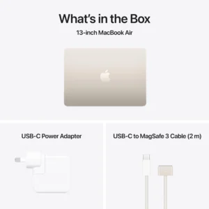 Apple MacBook Air 13-inch with M4 Chip, 512GB/16GB (Starlight) - Image 4