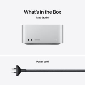 Apple Mac Studio with M3 Ultra Chip, 28-core CPU/60-core GPU, 1TB/96GB - Image 3