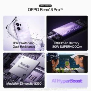 OPPO Reno13 Pro 5G 512GB (Plume Purple) - Image 3