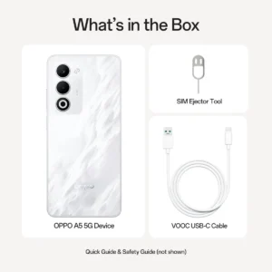 OPPO A5 5G 128GB (Mist White) - Image 4