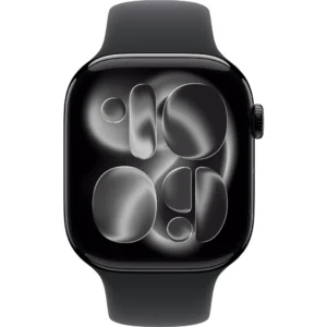 Apple Watch Series 11 46mm Jet Black Aluminium Case GPS Sport Band (M/L) [Black] - Image 2
