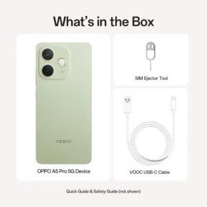 OPPO A5 Pro 5G 256GB (Olive Green) - Image 4
