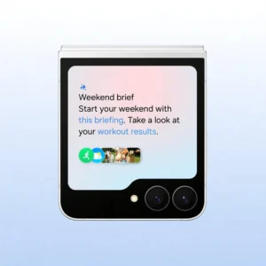 Samsung Galaxy Z Flip7 FE 5G 256GB (White) - Image 6