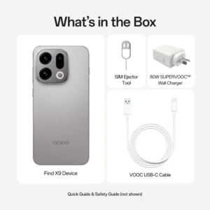 OPPO Find X9 5G 512GB (Titanium Grey) - Image 4