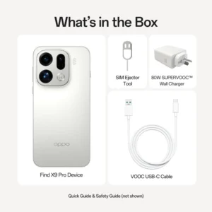 OPPO Find X9 Pro 5G 512GB (Silk White) - Image 4