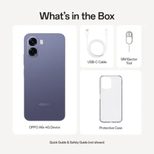 OPPO A6x 4G 128GB (Plum Purple) - Image 4